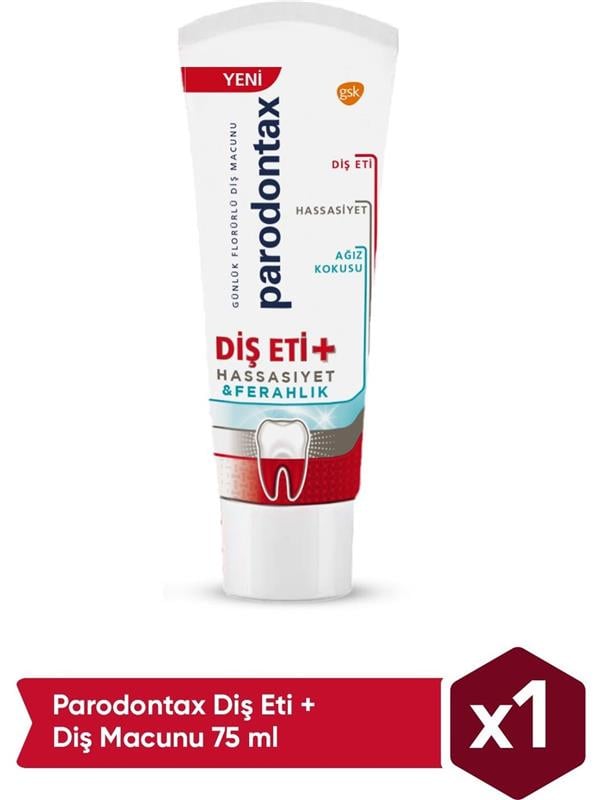 SENSODYNE 75 ML  P.DONTAX DIS ETI+HASSASIYET FERAHLIK