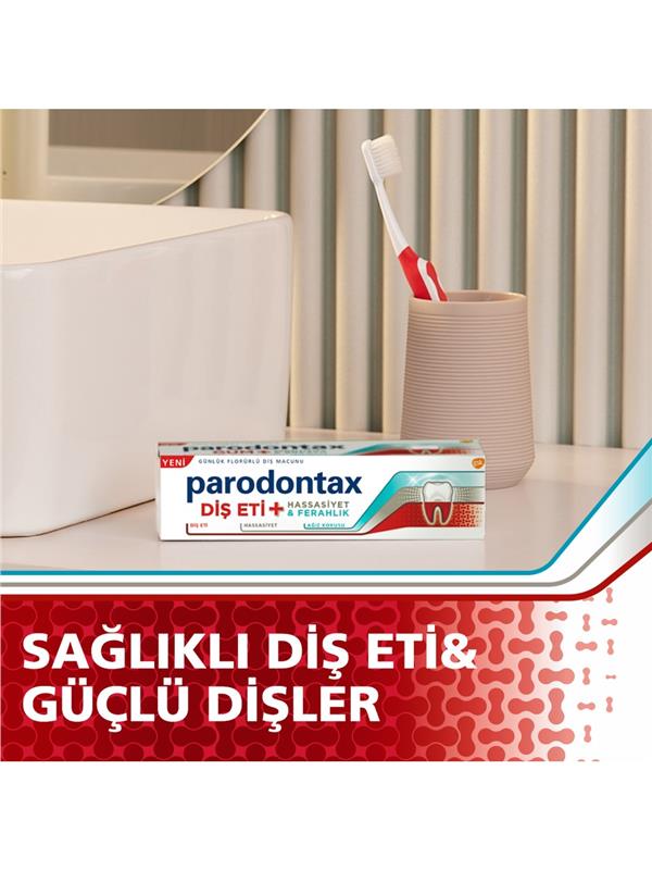 SENSODYNE 75 ML  P.DONTAX DIS ETI+HASSASIYET FERAHLIK