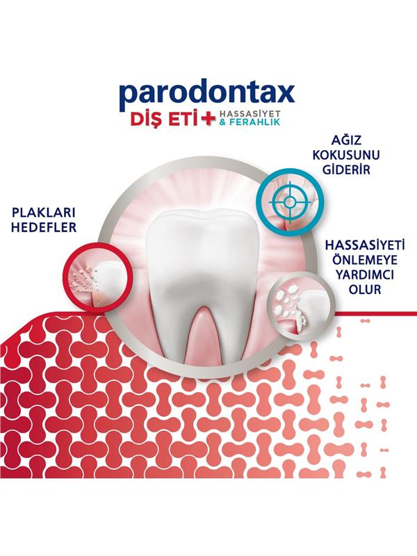 SENSODYNE 75 ML  P.DONTAX DIS ETI+HASSASIYET FERAHLIK