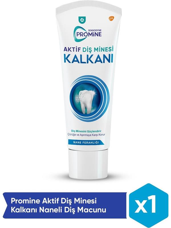 SENSODYNE 75 ML PROMINE AKTIF DIS MINESI KALKANI BEYAZLIK