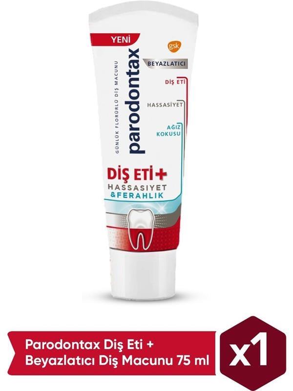 SENSODYNE 75ML P.DONTAX BEYAZLATICI DIS ETI HASSASIYET-FERAHLIK