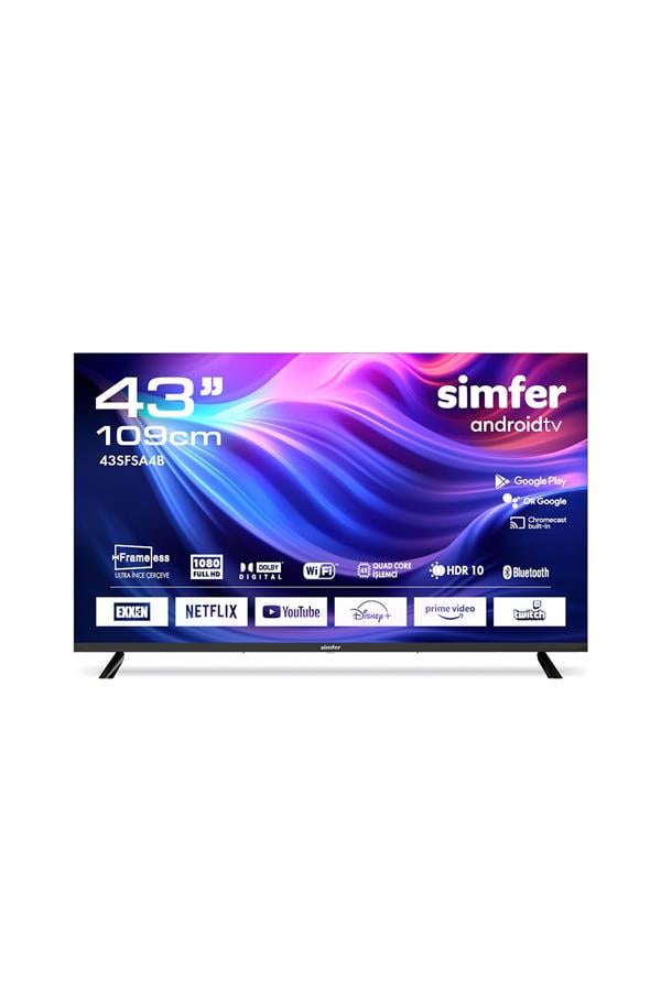 Simfer 50SFSW6M 127 Ekran Webos LED 4K UHD Televizyon