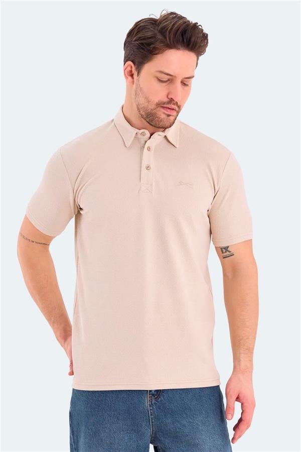Slazenger Bolt Bej Erkek T-Shırt