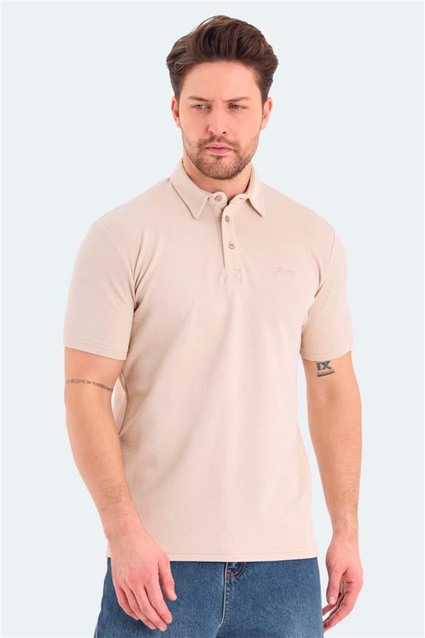 Slazenger Bolt Bej Erkek T-Shırt