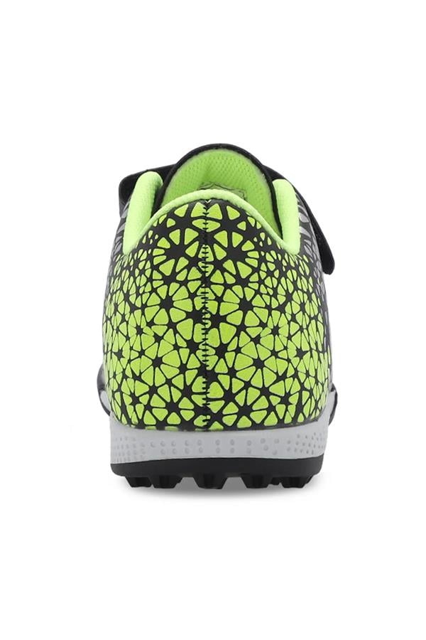 Slazenger Sa24Ff005-580 Crystal Hs. F Siyah / Yeşil Filet Çocuk Futbol Ayakkabısı