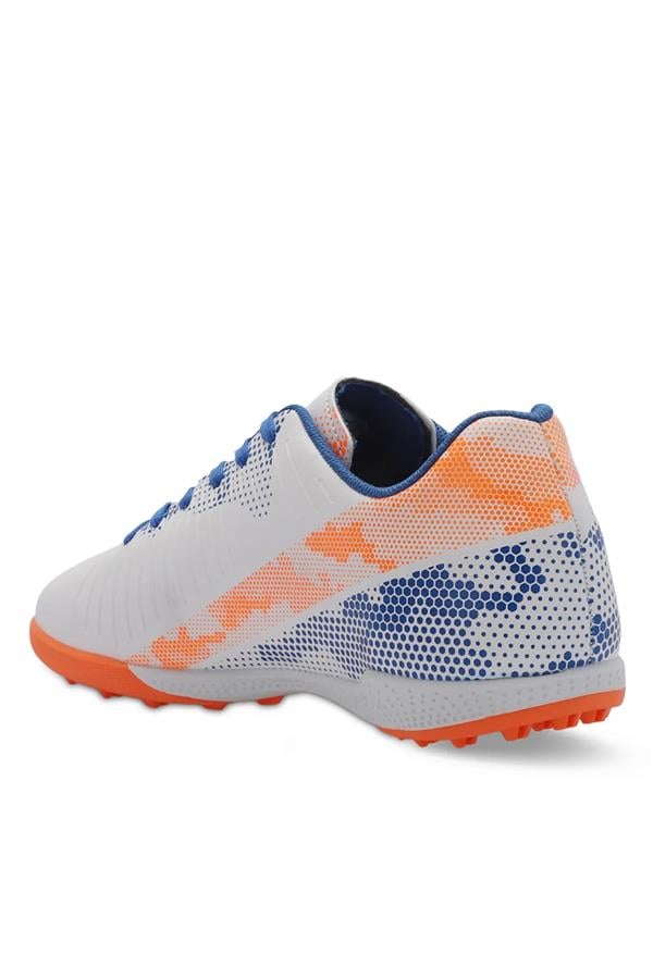 Slazenger Cyprus Hs. M Beyaz / Saks Mavı Mrd Futbol Ayakkabısı