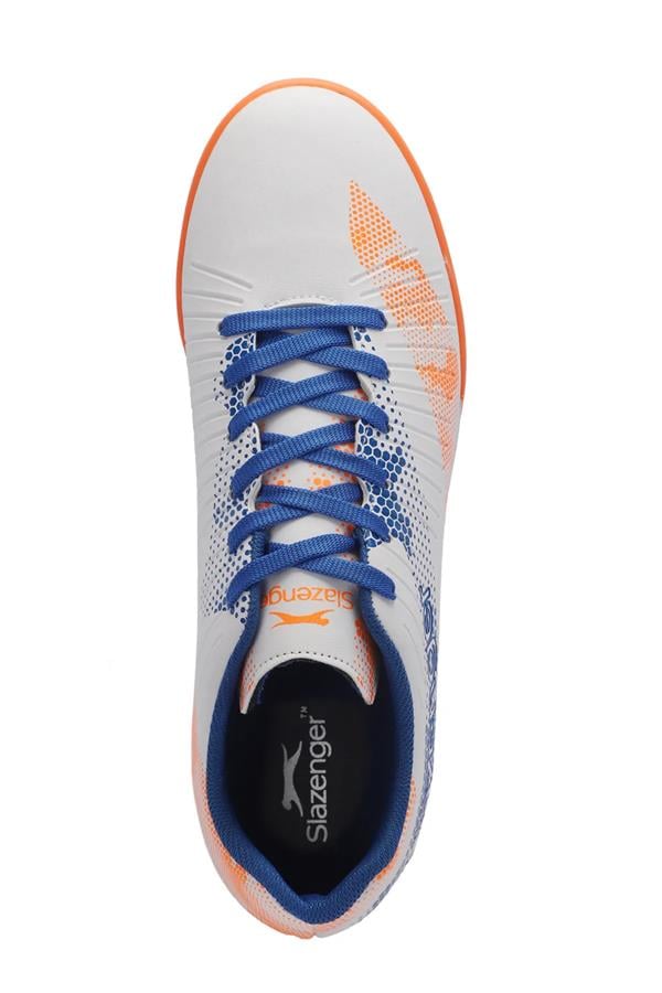 Slazenger Cyprus Hs. M Beyaz / Saks Mavı Mrd Futbol Ayakkabısı