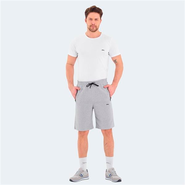 Slazenger Kaarlo Grı Erkek Sort