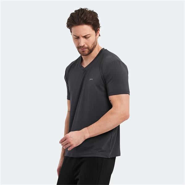 Slazenger Katrıına Fume Erkek T-Shırt