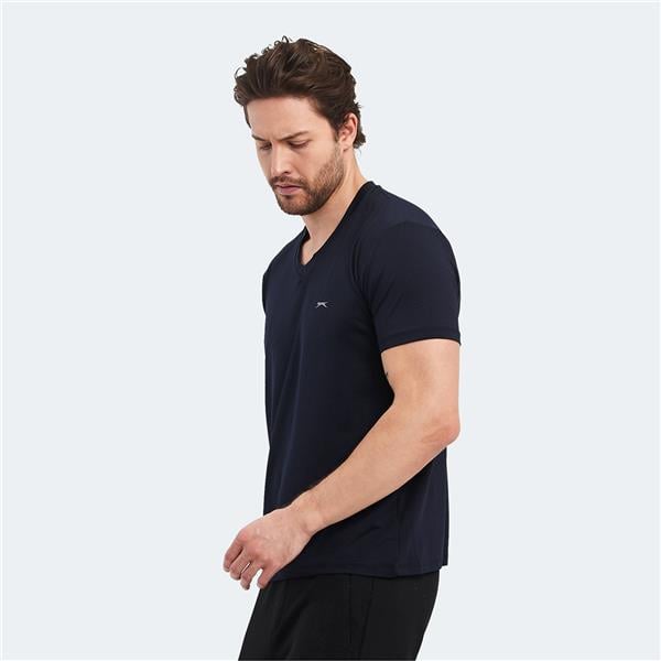 Slazenger Katrıına Lacıvert Erkek T-Shırt
