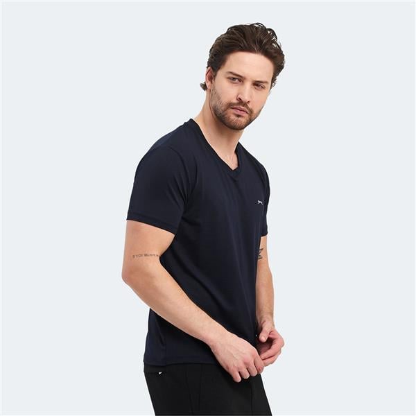 Slazenger Katrıına Lacıvert Erkek T-Shırt