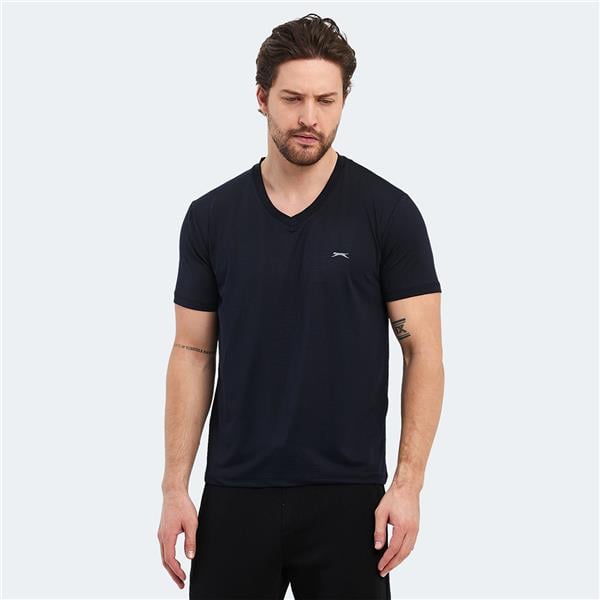 Slazenger Katrıına Lacıvert Erkek T-Shırt