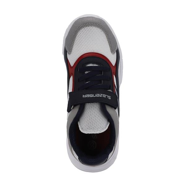 Slazenger Krıstı F Beyaz / Lacivert Filet Erkek Çocuk Yürüyüş Ayakkabısı