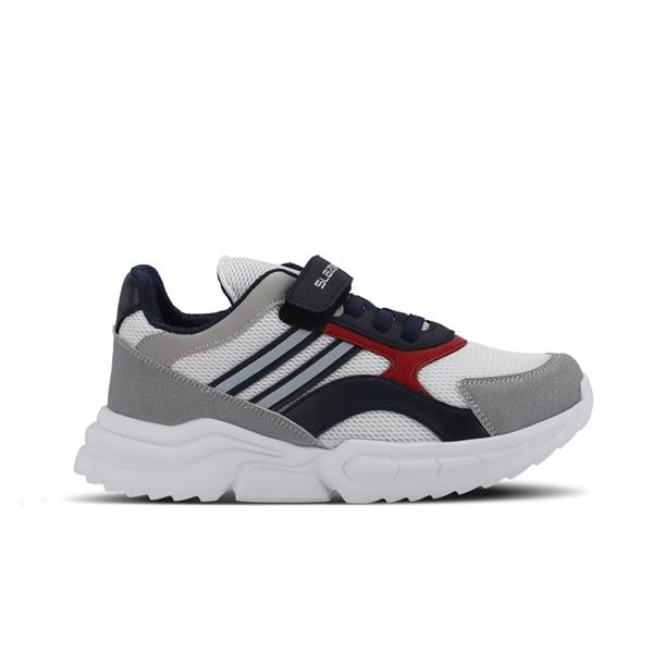 Slazenger Krıstı F Beyaz / Lacivert Filet Erkek Çocuk Yürüyüş Ayakkabısı