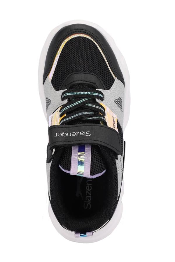 Slazenger Nelson F Siyah / Mor Filet Kız Çocuk Gunluk Ayakkabı