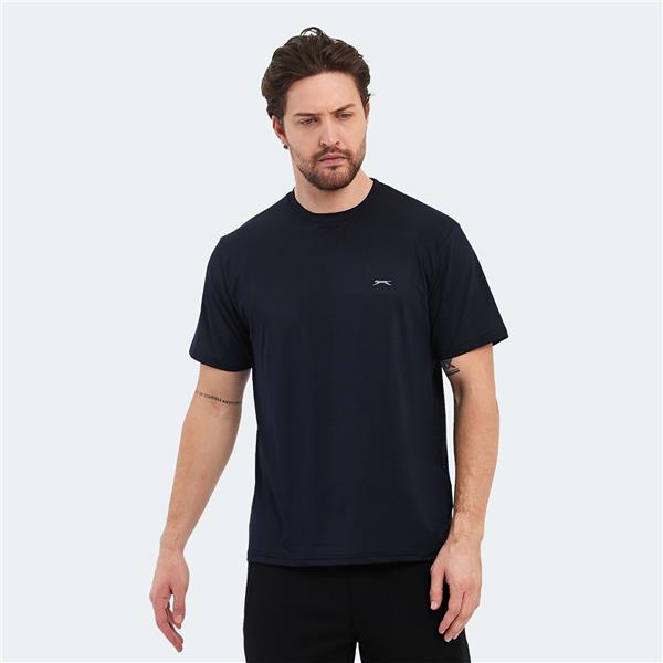 Slazenger Oswın Ktn Lacıvert Erkek T-Shırt