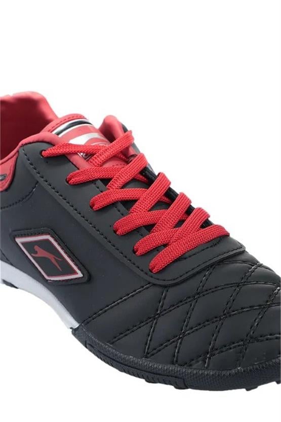 Slazenger Sa12Fe201-506 Siyah Kırmızı Hugo Halısaha Erkek Ayakkabı