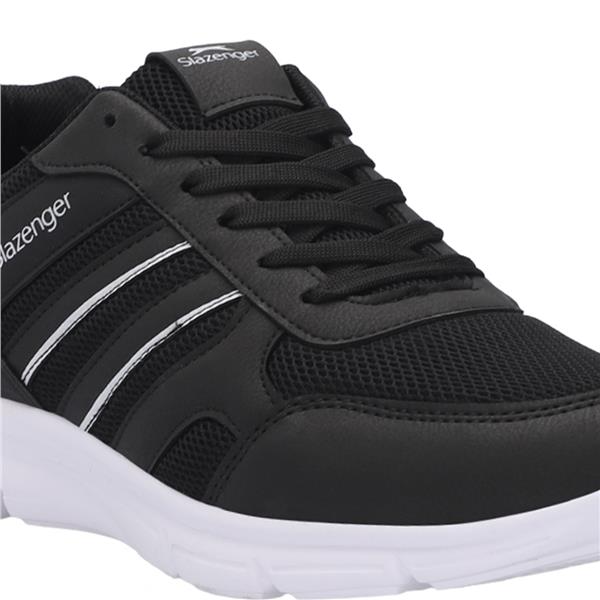 Slazenger Sa13Re060-510 Efrat M-Siyah Beyaz Erkek Koşu Ayakkabı
