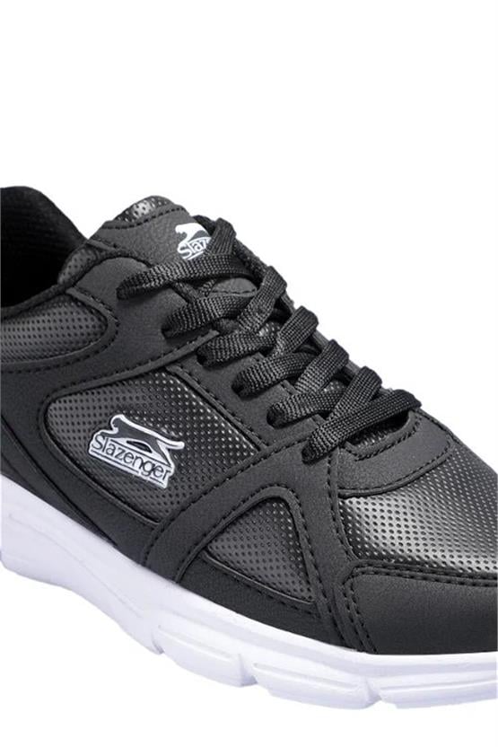Slazenger Sa20Re011-510 Pera M Siyah Beyaz Erkek Koşu Ayakkabı