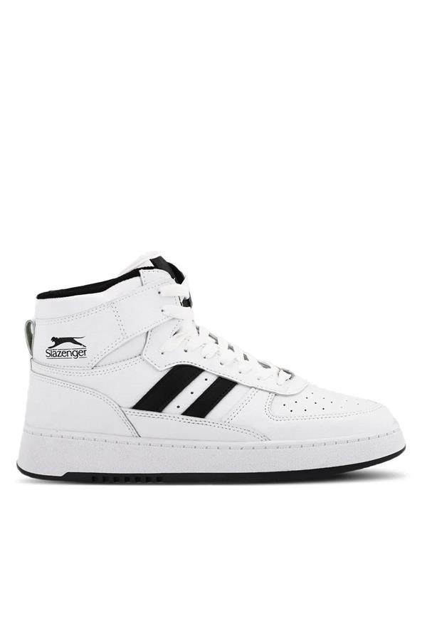 Slazenger Sa23Le017-005 Daphne Hıgh Beyaz-Siyah Erkek Sneaker Ayakkabı