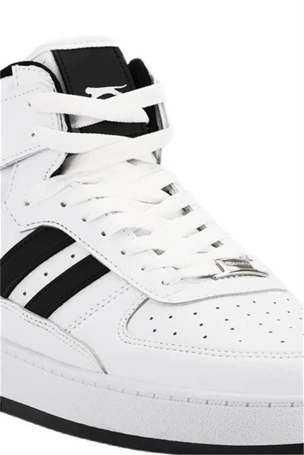 Slazenger Sa23Le017-005 Daphne Hıgh Beyaz-Siyah Erkek Sneaker Ayakkabı