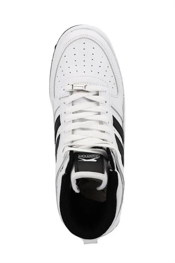 Slazenger Sa23Le017-005 Daphne Hıgh Beyaz-Siyah Erkek Sneaker Ayakkabı