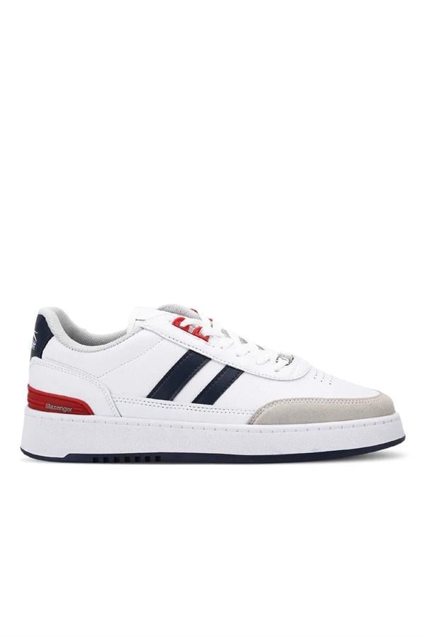 Slazenger Sa23Le019-004 Beyaz / Lacivert Erkek Daphne Spor Ayakkabı