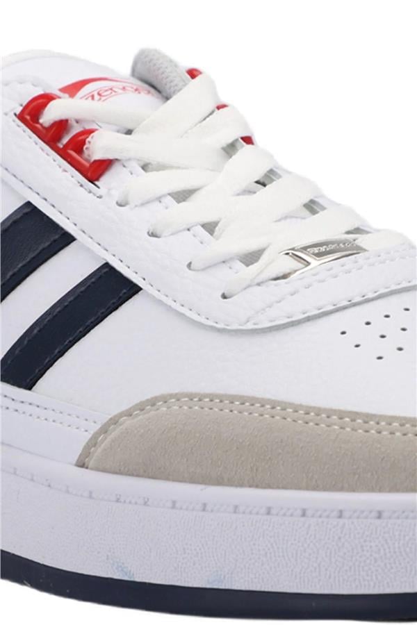 Slazenger Sa23Le019-004 Beyaz / Lacivert Erkek Daphne Spor Ayakkabı