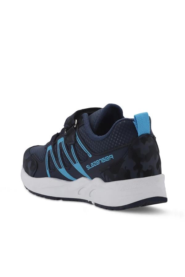 Slazenger Sa23Lf070-400X Lacivert Kamuflaj Filet Erkek Çocuk Elips F Spor Ayakkabı