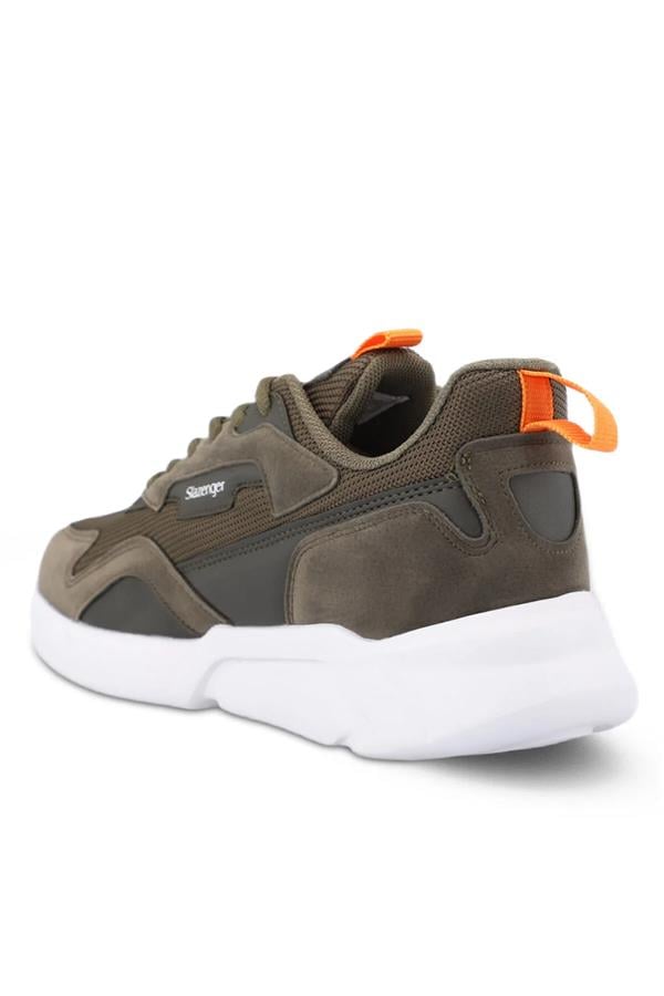 Slazenger Sa23Re048-800 Option Haki Erkek Koşu Ayakkabısı