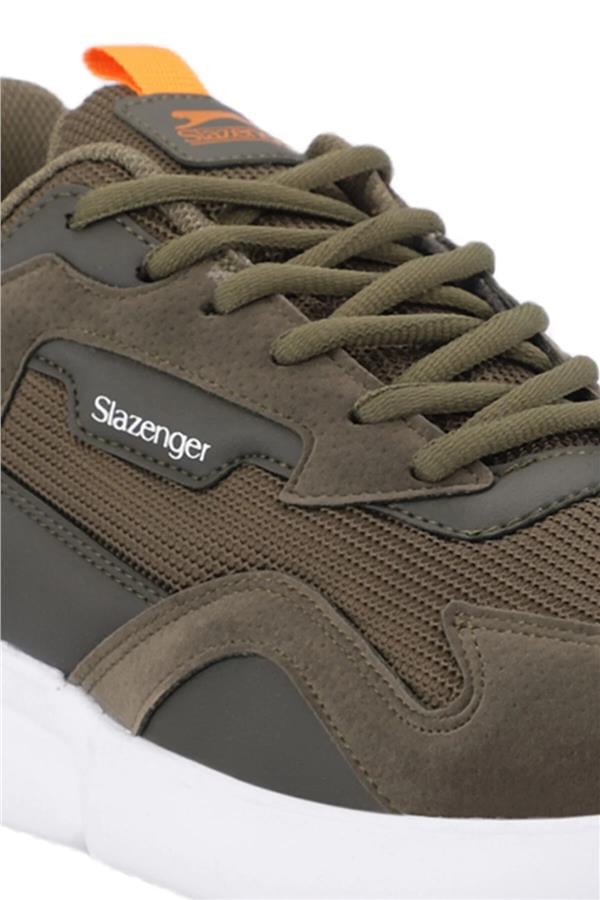 Slazenger Sa23Re048-800 Option Haki Erkek Koşu Ayakkabısı