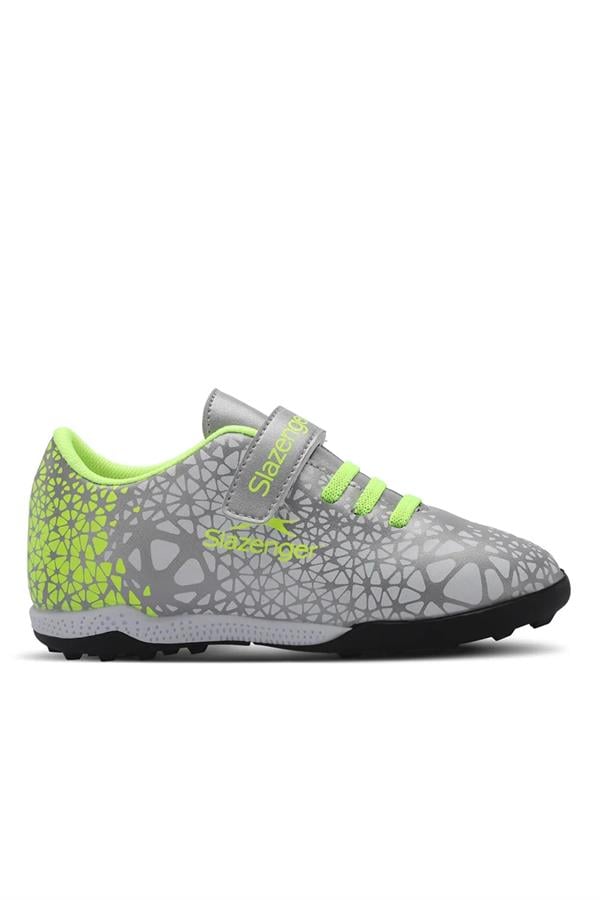 Slazenger Sa24Ff005-200 Crystal Hs. F Gri Filet Çocuk Futbol Ayakkabısı