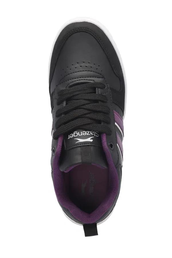 Slazenger Sa24Lk002-561 Identy Sıyah / Mor Garson Gunluk Ayakkabı