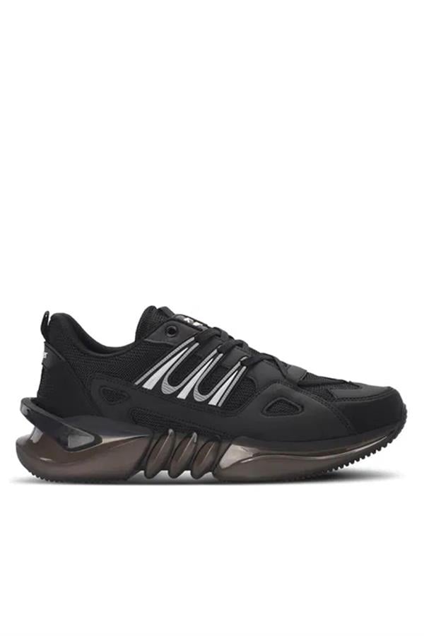 Slazenger Sa24Re004-510 Zalar Sıyah / Beyaz Erkek Kosu Ayakkabısı