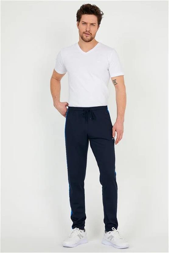 Slazenger St12Pe208-400 Rosa Lacivert Erkek Eşofman Alt
