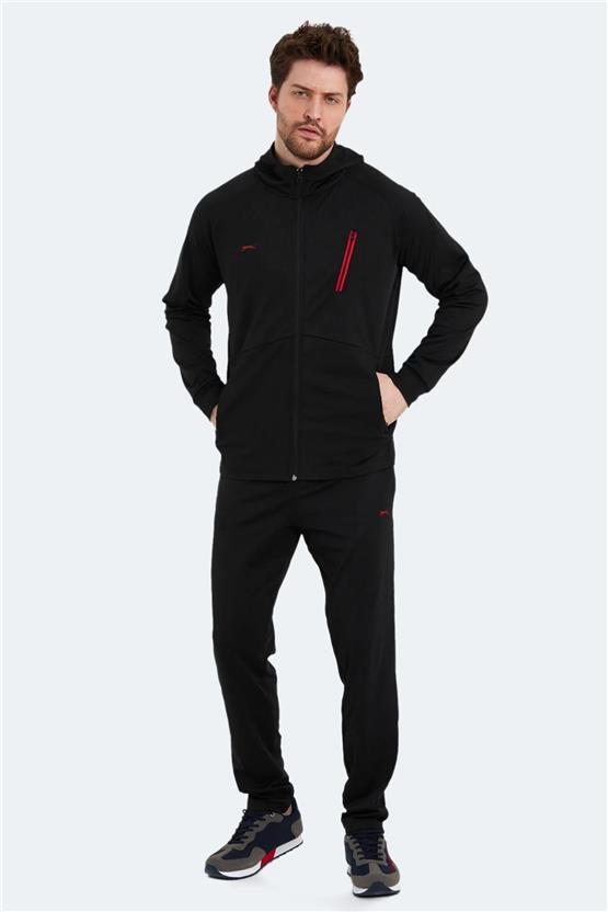 Slazenger St13Ee003-500 Roberto Siyah Erkek Eşofman Takım