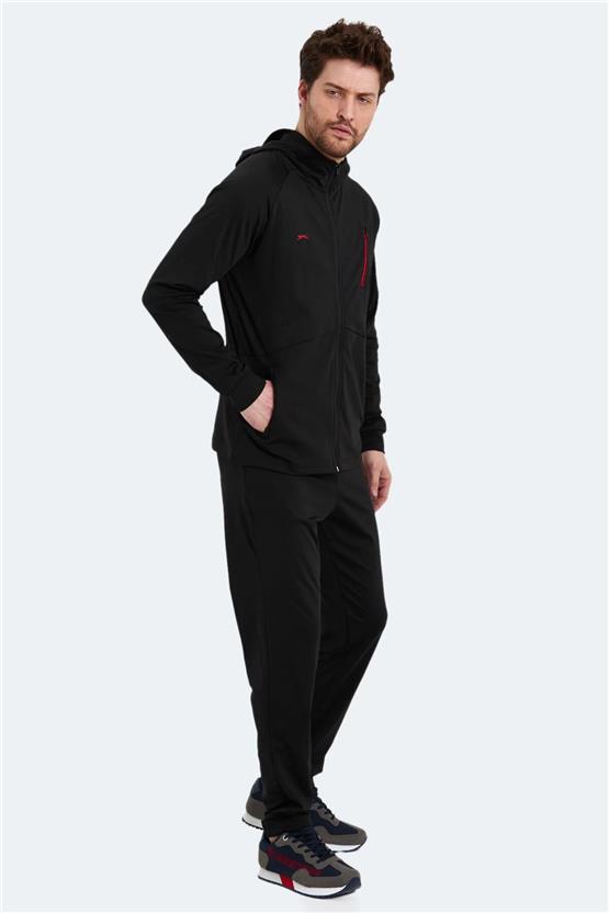 Slazenger St13Ee003-500 Roberto Siyah Erkek Eşofman Takım