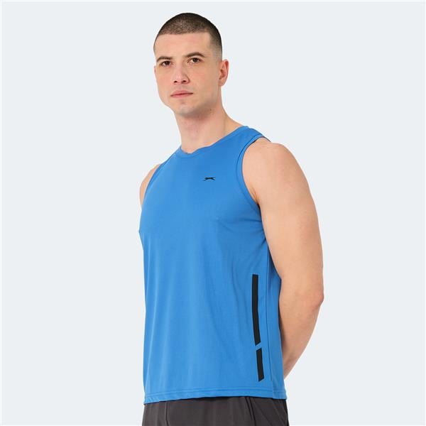 Slazenger St14Te002-480 Rais Saks Mavi Erkek Atlet