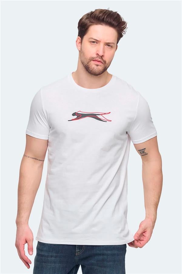 Slazenger St14Te088-000 Vedran Ktn Beyaz Erkek T-Shırt