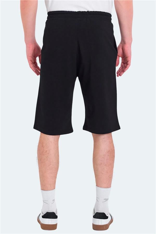 Slazenger St15Se021-500 Kalev Sıyah Erkek Sort