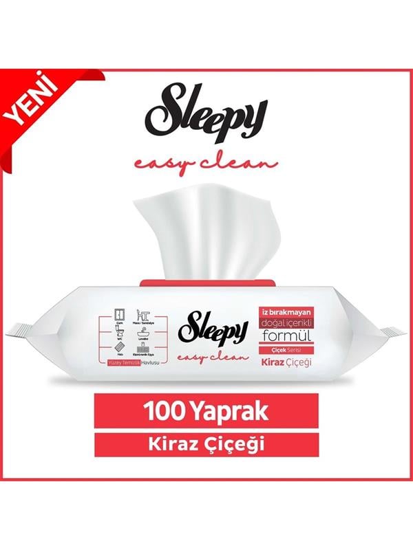 SLEEPY 100LU EXTRA BUYUK YUZEY TEMIZLIK HAVLUSU  K
