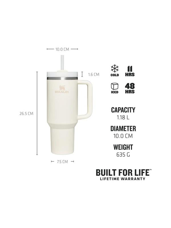 Stanley The Quencher H2.O FlowState Tumbler 1.18L / 40oz Cream Tonal