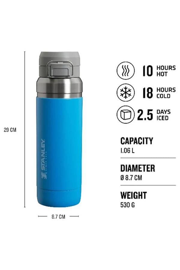 Stanley The Quick-Flip Water Bottle 1.06L / 36oz Azure