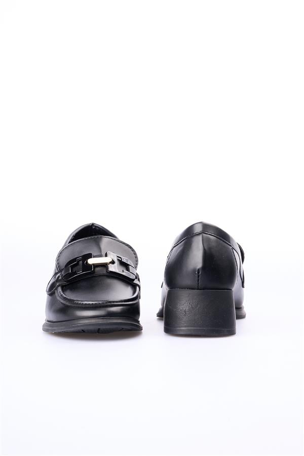 Swell Soft 01-5551 Siyah Kadın Loafer Ayakkabı