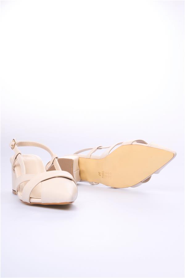 Swell Soft 03-407 Bej Kadın Klasik Ayakkabı