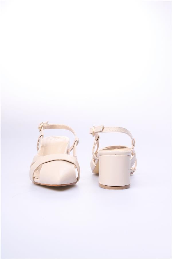 Swell Soft 03-407 Bej Kadın Klasik Ayakkabı