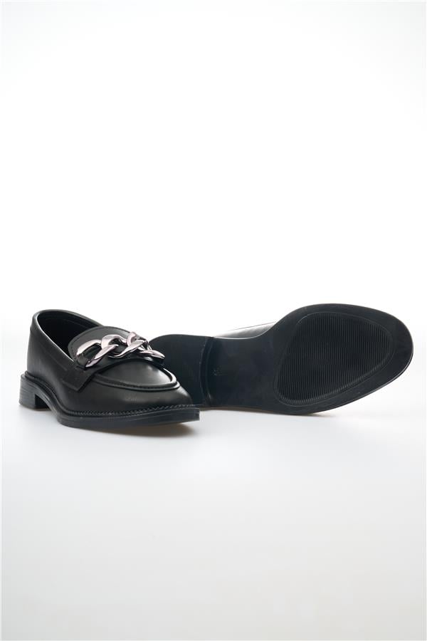 Swell Soft 18 101 Siyah Kadın Loafer Ayakkabı
