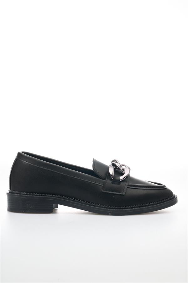 Swell Soft 18 101 Siyah Kadın Loafer Ayakkabı