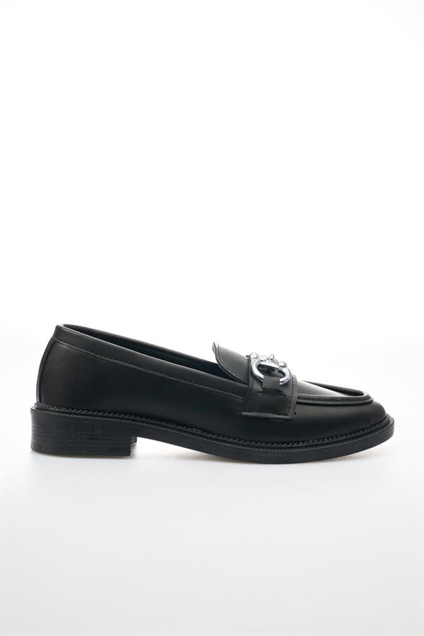 Swell Soft 18 102 Siyah Kadın Loafer Ayakkabı