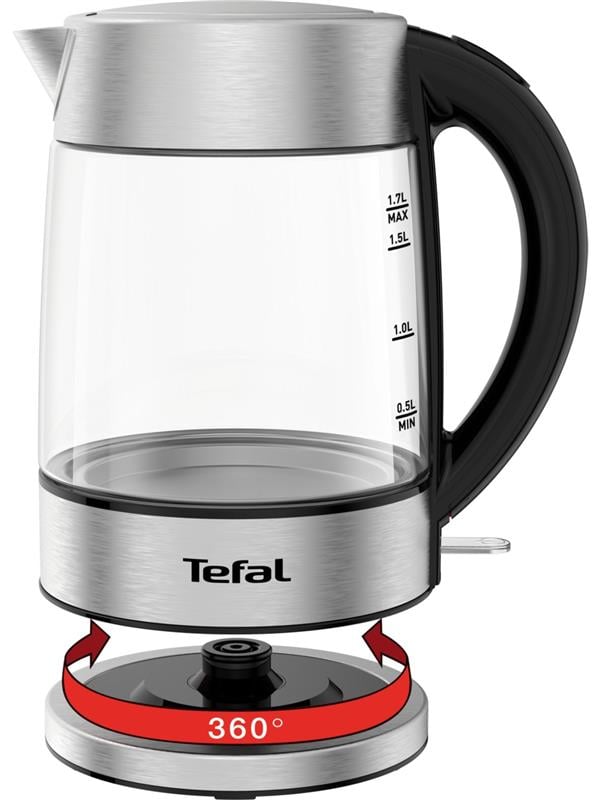 TEFAL ISIKLI CAM KETTLE 1,7 - YENI